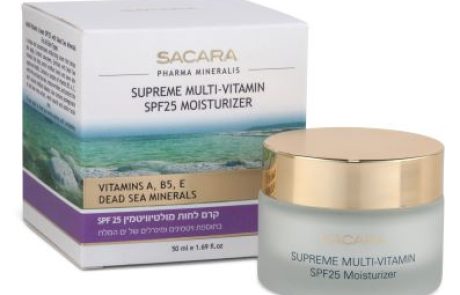 SACARA: שני מוצרים מסדרת ים המלח לטיפוח העור