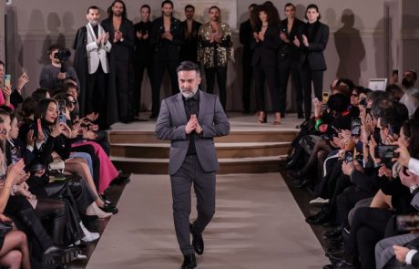 מעצב אופנה ישראלי כיכב בשבוע האופנה בפריז