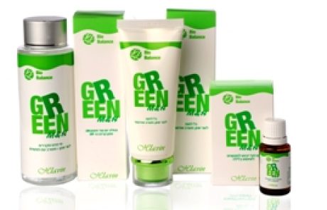 תעשיות חלאבין: סדרה פרוביוטית לאיזון עור שמן Green M & H