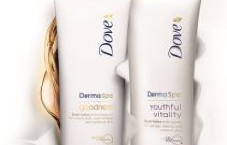 Dove: תחליבי גוף מסדרת DermaSpa