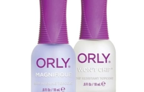 ORLY: שני טופקוטים לשמירה על גוון הלק ולהארכת חייו