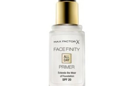 MAX FACTOR: פריימר נטול שומן המשמש כשכבת בסיס למייקאפ