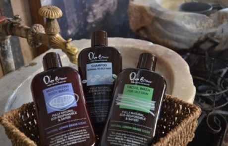 Olea essence: סט מוצרי טיפוח למקלחת