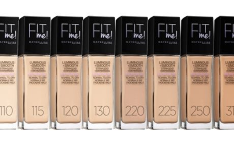 MAYBELLINE NEW-YORK : סדרת מייק אפ FIT ME luminous and smooth