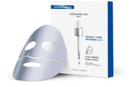 Dermaglam Seoul: מסכת פרימיום הידרוג׳ל – קולגן ריפייר אנטי אייג'ינג