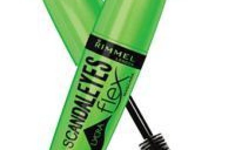 RIMMEL לונדון: מסקרה SCANDLEYES LYCRA flex MASCARA