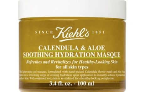 Kiehl’s: מסכת לחות במרקם ג'ל Calendula & Aloe Soothing Hydration Masque