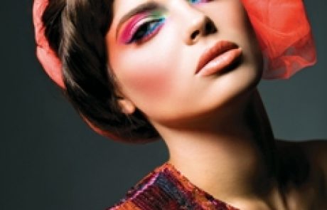 איפור בהשראת הגלאם שיק