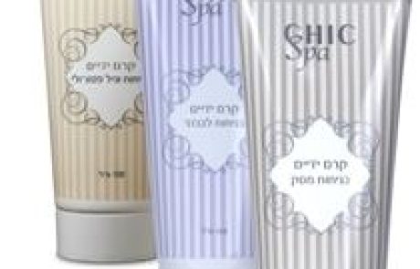 שיק: סדרה בת שלושה קרמי הזנה לטיפוח כפות הידיים