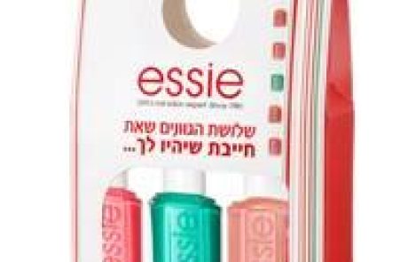 ESSIE: מארז של 3 גוונים לעונת החגים
