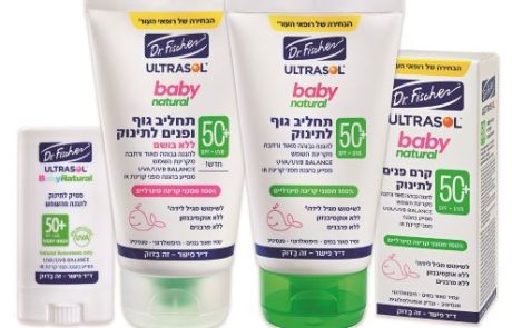 ד"ר פישר: תחליב הגנה לגוף ולפנים לתינוק – ללא בושם