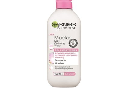 GARNIER: חלב מיסלר לניקוי